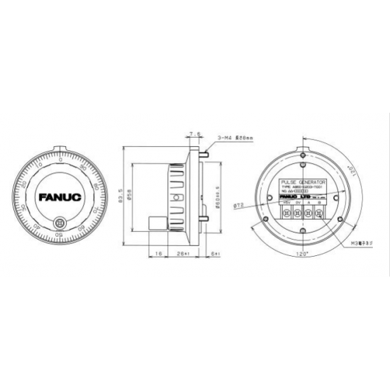 Fanuc EL Çarkları için Pulse Generator